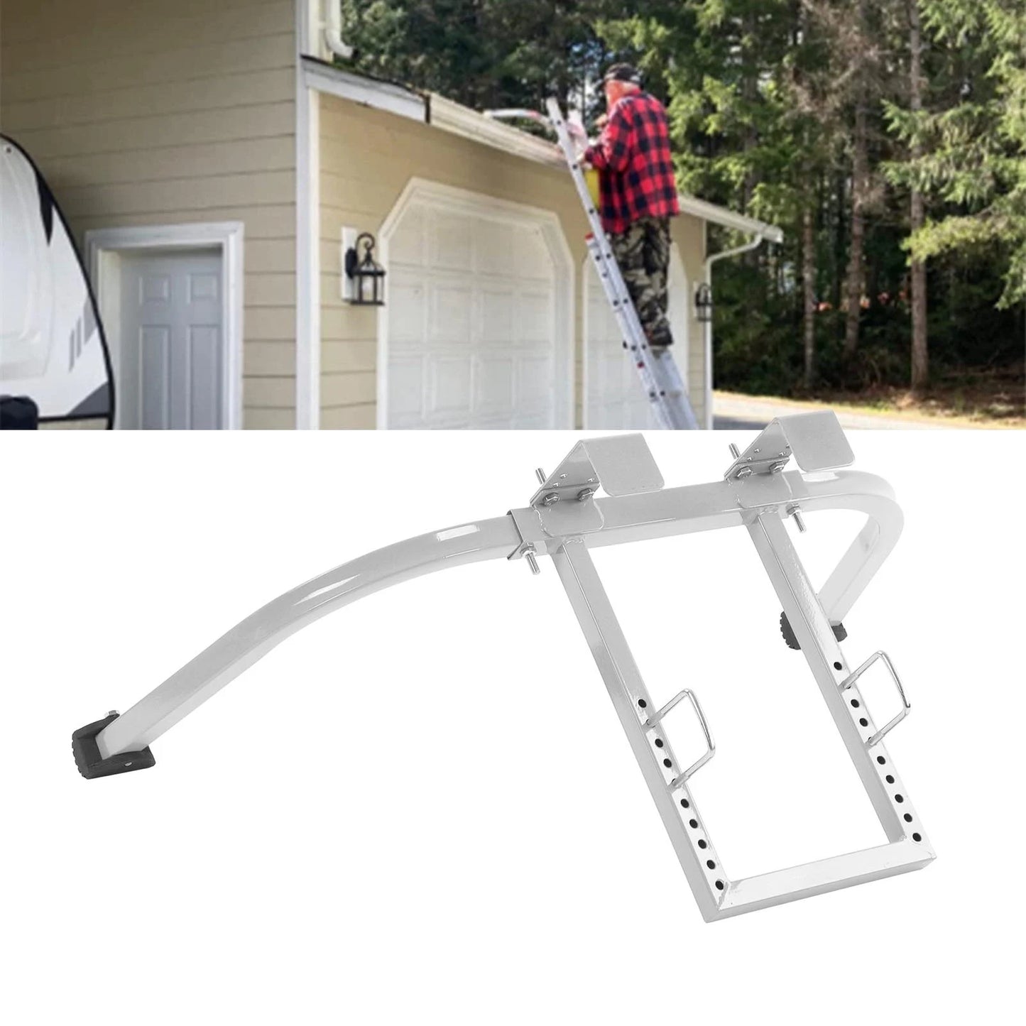 Ladder Stabilizer Roof Hook for Safe Climbing and Painting - Safety First Gear 25