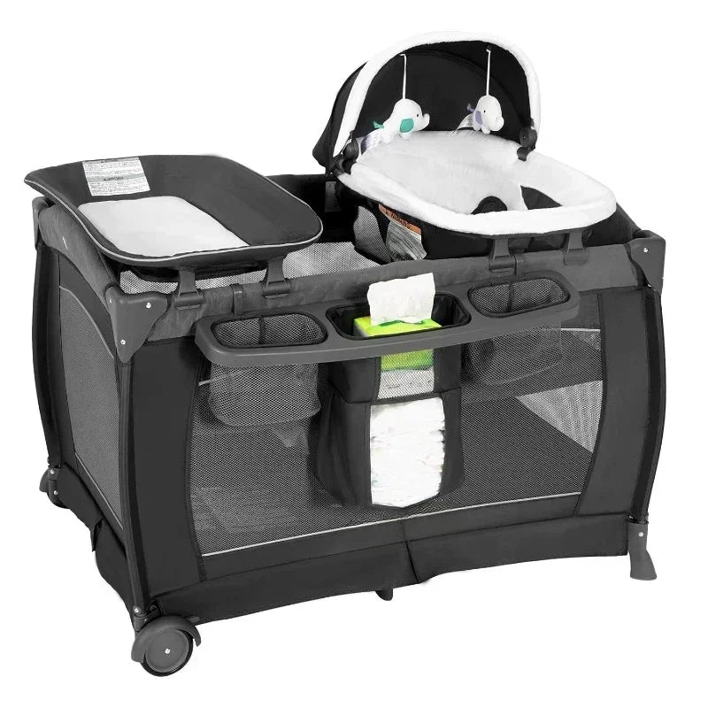 Hign-concerned Playard Nursery Center Foldable Playpen - Safety First Gear 25