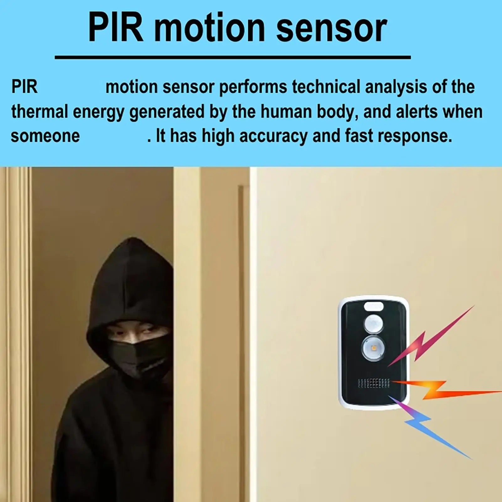 Camping Perimeter Alarm Motion Activated Security Device - Safety First Gear 25