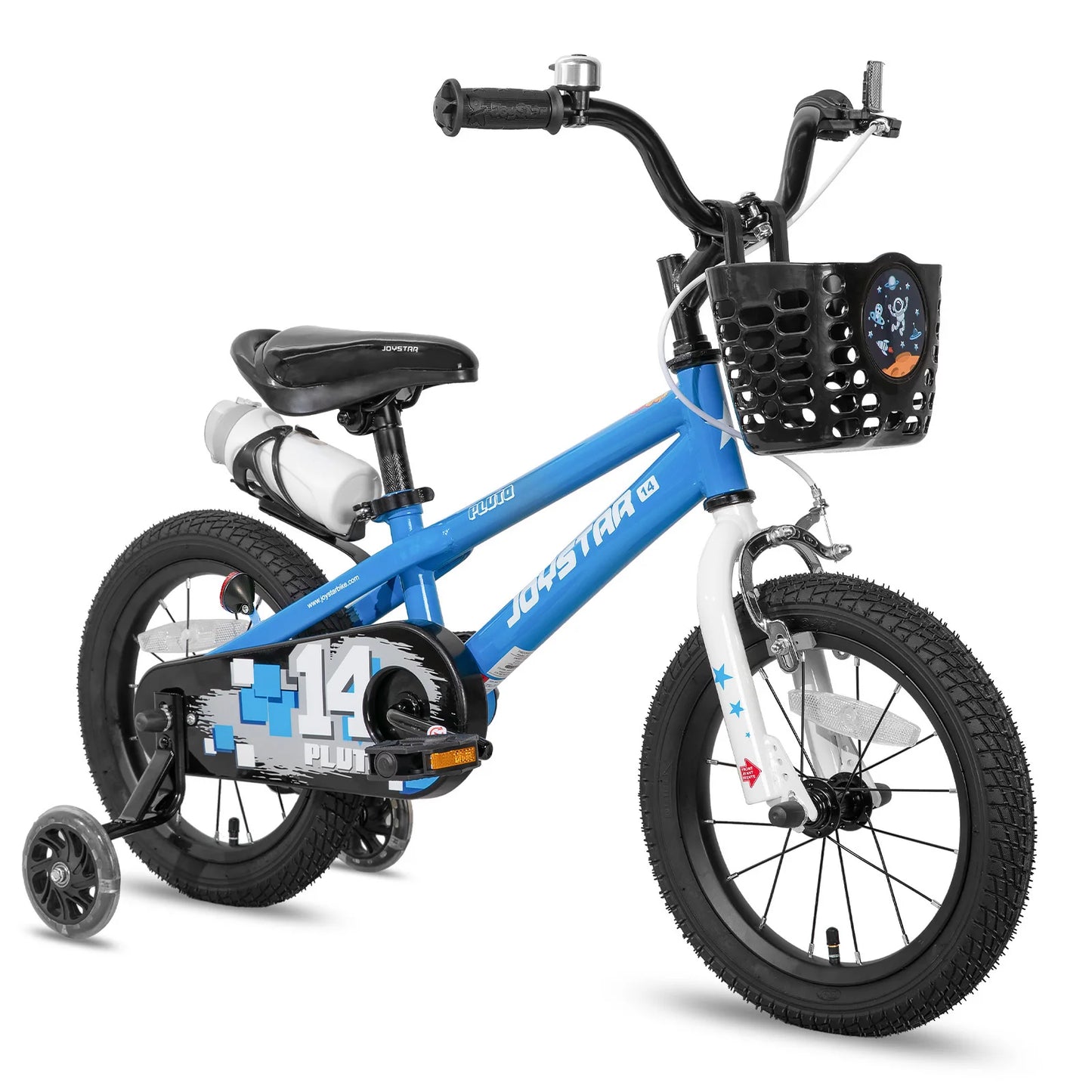 JOYSTAR Kids Bicycle With Light Up Training Wheels