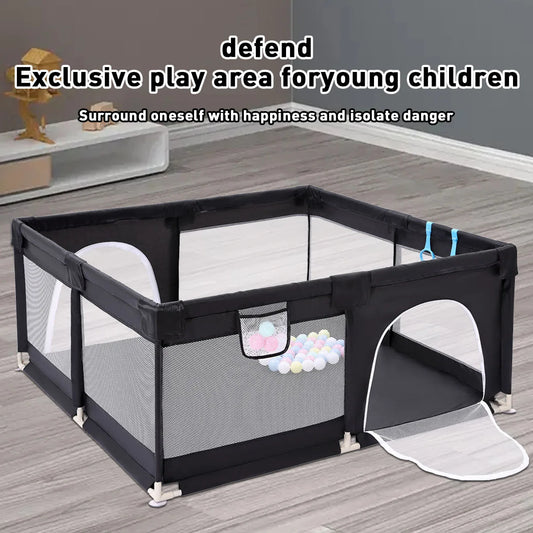 Indoor Baby Playpen Safety Barriers For Kids Activity Gym - Safety First Gear 25