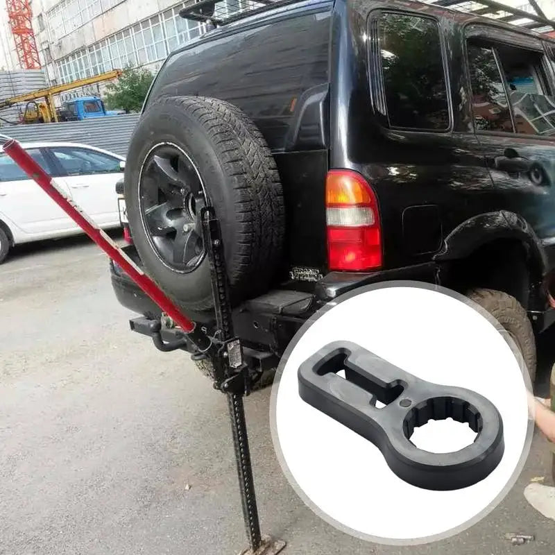 Lift Jack Handle Mount Bracket For Safer Offroad Use