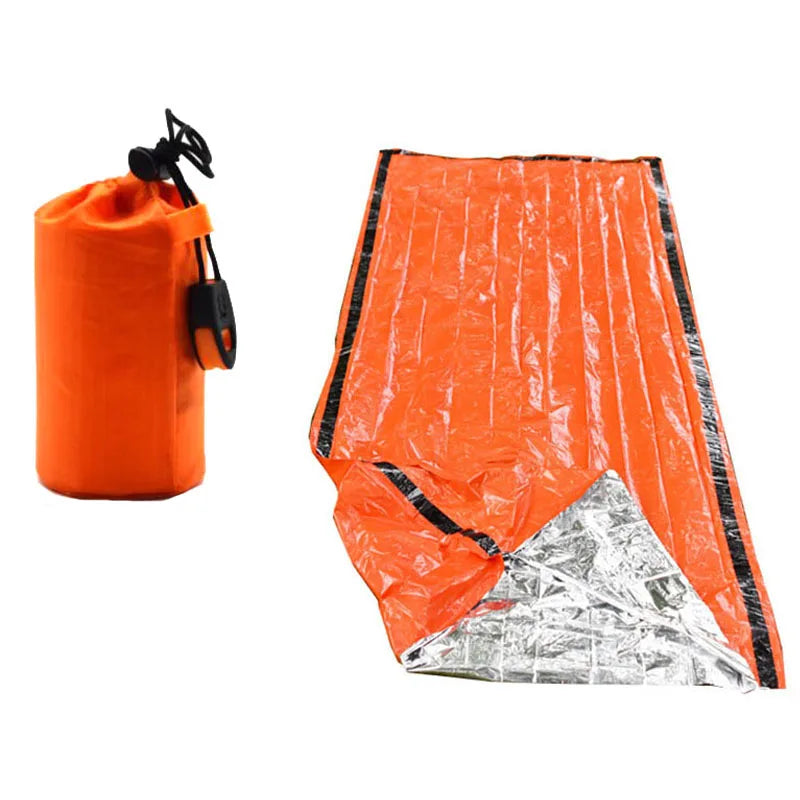 Portable Waterproof Emergency Survival Sleeping Bag Mylar Blanket - Safety First Gear 25