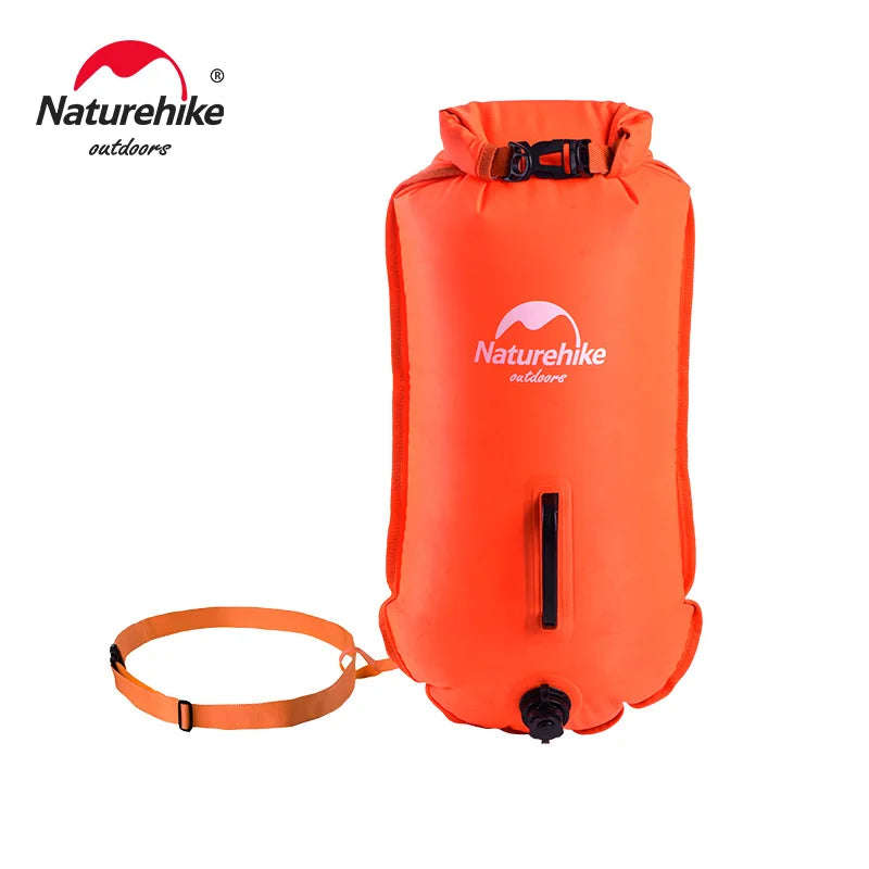 Naturehike Inflatable Swimming Buoy Waterproof Dual Airbag Flotation Dry Bag - Safety First Gear 25