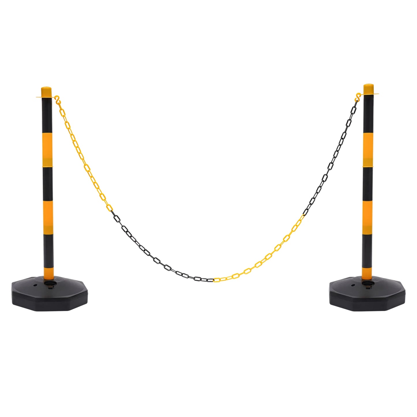 Hign-concerned Traffic Cones With Adjustable Parking Poles - Safety First Gear 25