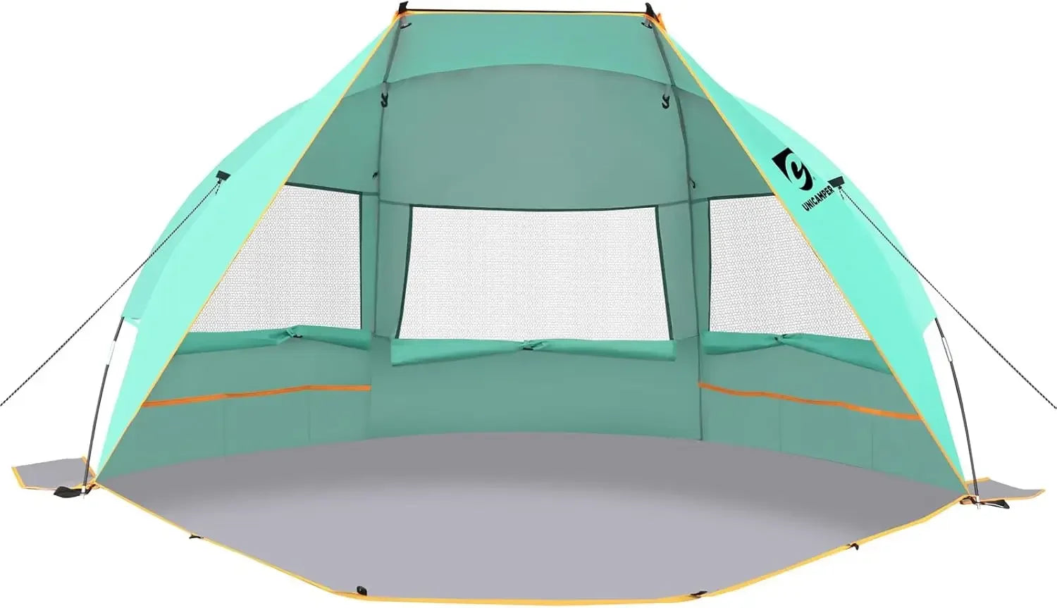 Unp Beach Tent Sun Shelter UPF 50+ With Mesh Windows - Safety First Gear 25