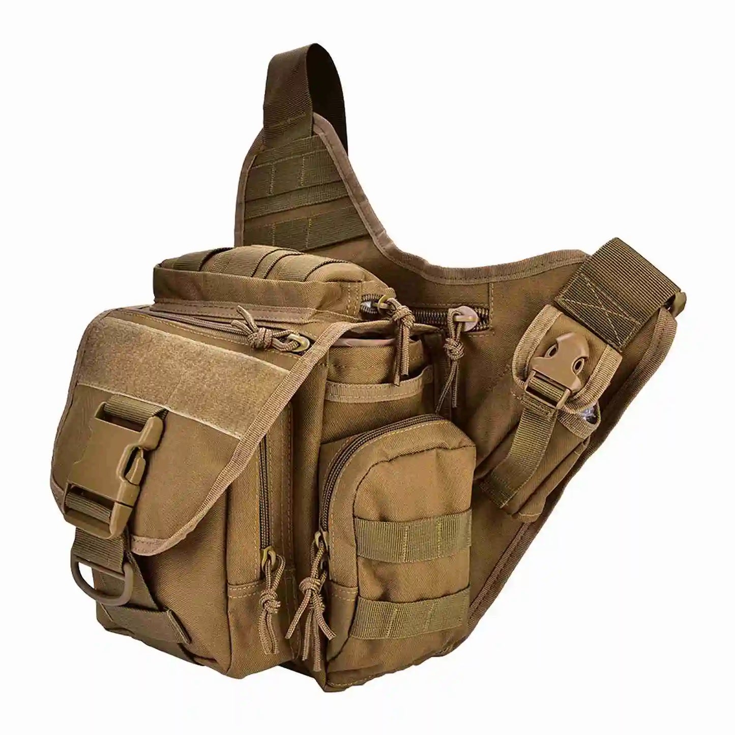 Durable Men Military Chest Bag for Travel and Hiking - Safety First Gear 25