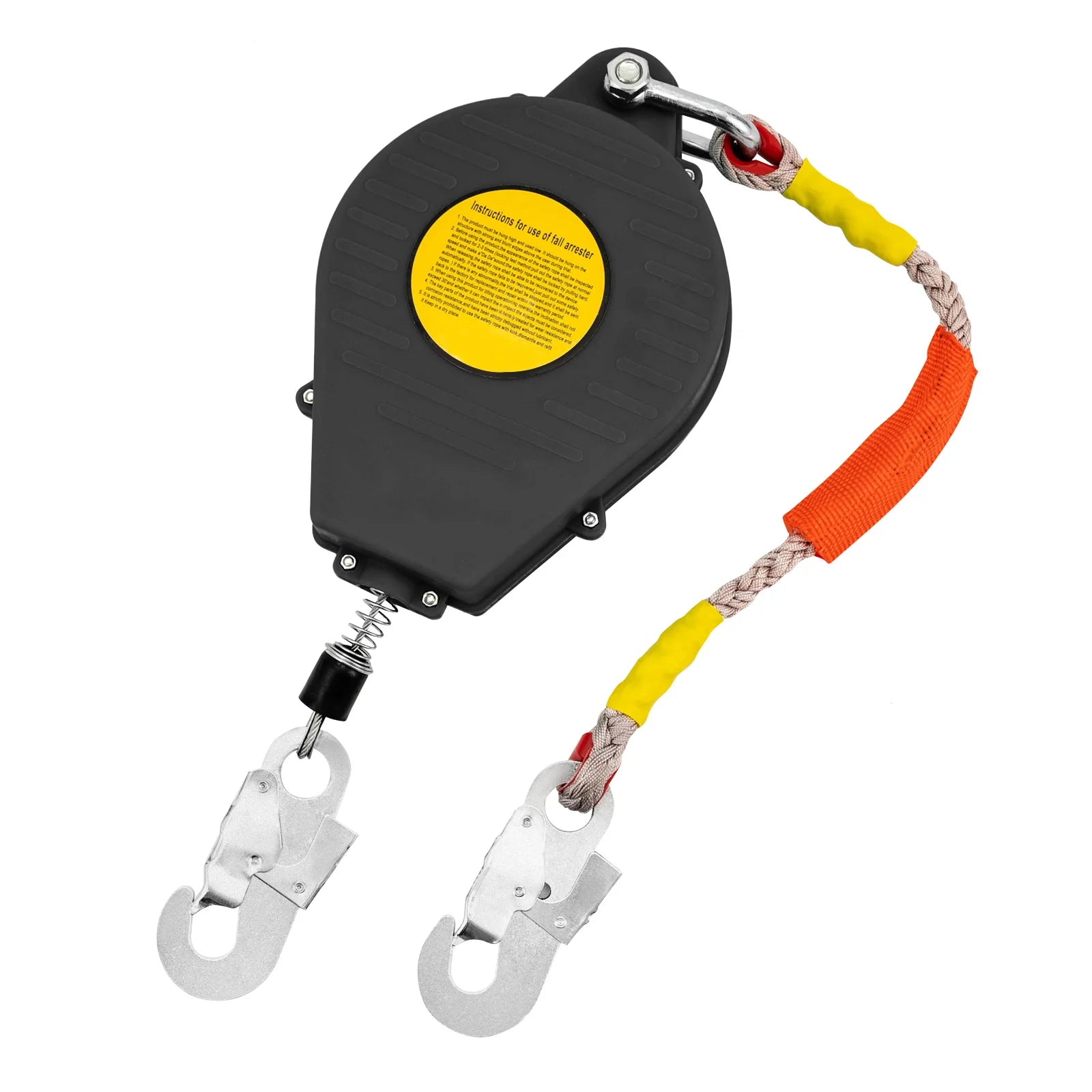 Self Retracting Lifeline Anti Ratchet Dual Disc Braking - Safety First Gear 25