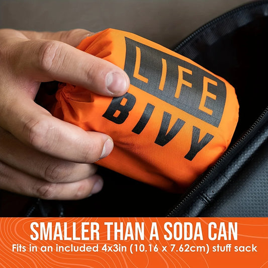 Portable Waterproof Emergency Survival Sleeping Bag for Outdoor Adventures - Safety First Gear 25