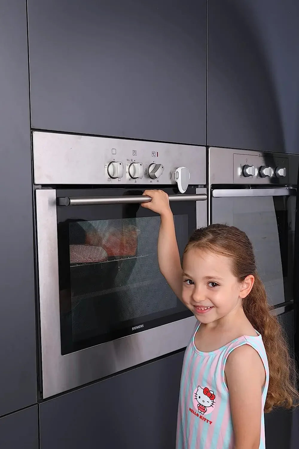 Feature Superdurable Childproofing Oven Door Lock For Kitchen Safety Reliability - Safety First Gear 25