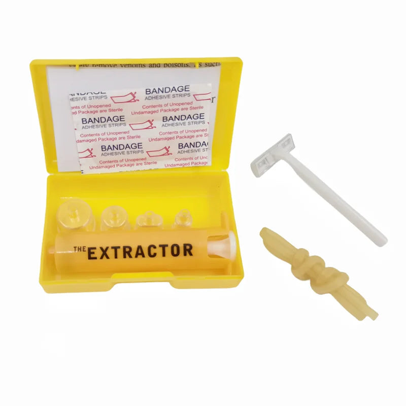 Venom Extractor First Aid Kit For Bites And Stings - Safety First Gear 25