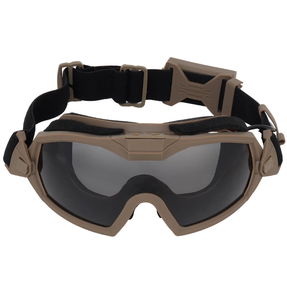 Hign Concerned Airsoft Protective Goggles With Micro Fan - Safety First Gear 25