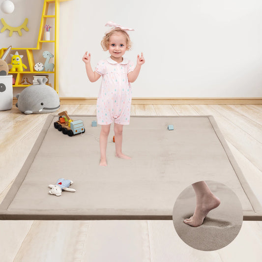 Huloo Sleep Baby Play Mat Non Slip Crawling Foam Rug - Safety First Gear 25