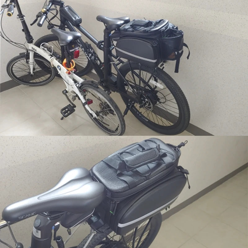 ROCKBROS Waterproof Bicycle Bag Trunk Pannier for Travel - Safety First Gear 25