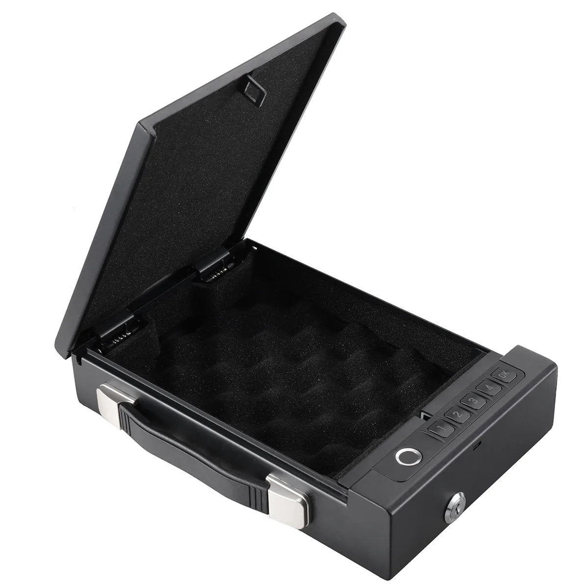 Blacksmith Biometric Pistol Safe With App Fingerprint - Safety First Gear 25
