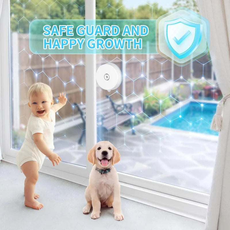 Adso Sliding Door Lock For Glass Doors, Child Safety - Safety First Gear 25