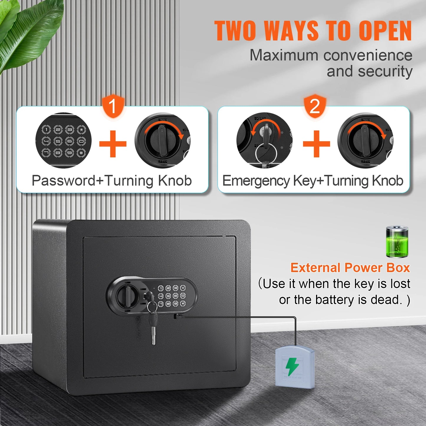 SucceBuy Electronic Safe Deposit Box With Digital Access - Safety First Gear 25