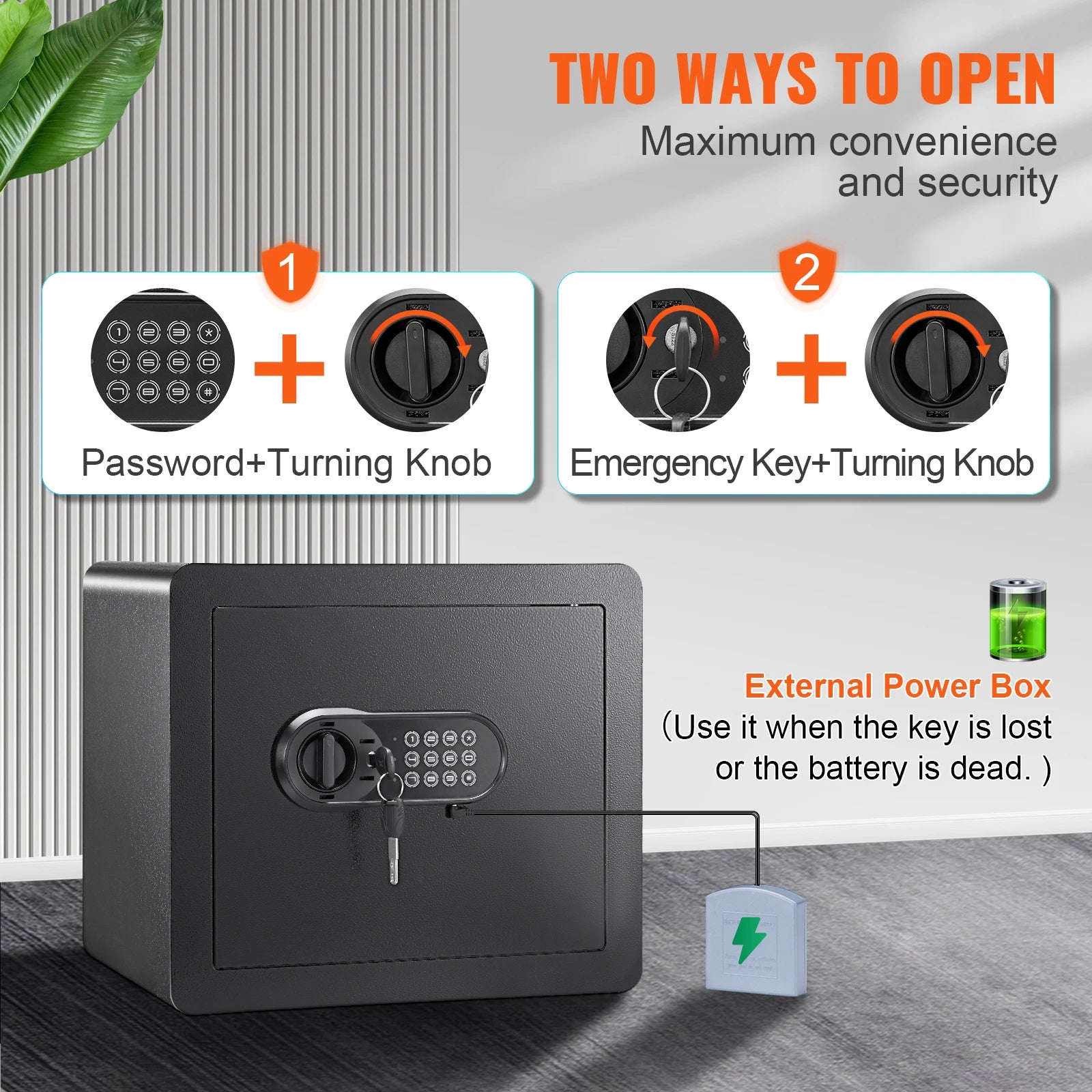 SucceBuy Electronic Safe Deposit Box With Digital Access - Safety First Gear 25