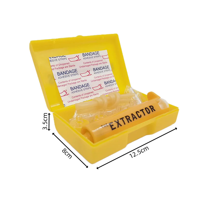 Venom Extractor First Aid Kit For Bites And Stings - Safety First Gear 25