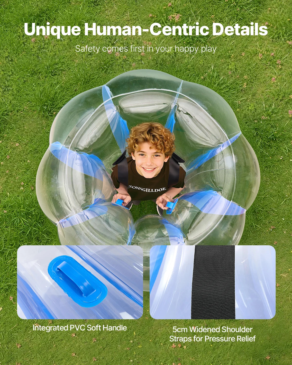 Inflatable Bumper Balls for Fun Garden and Yard Activities - Safety First Gear 25