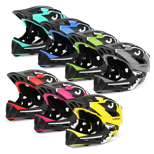 Hign-concerned Kids Full Face Helmet Safety Cycling - Safety First Gear 25