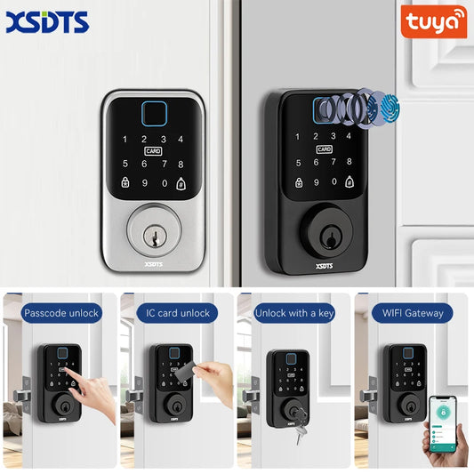 XSDTS Entry Smart Door Lock Biometric Keypad Bluetooth