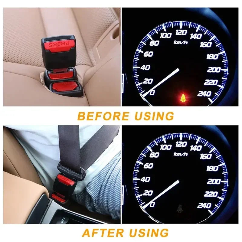 Car Seat Belt Clip Extender Safety Buckle Plug Connector