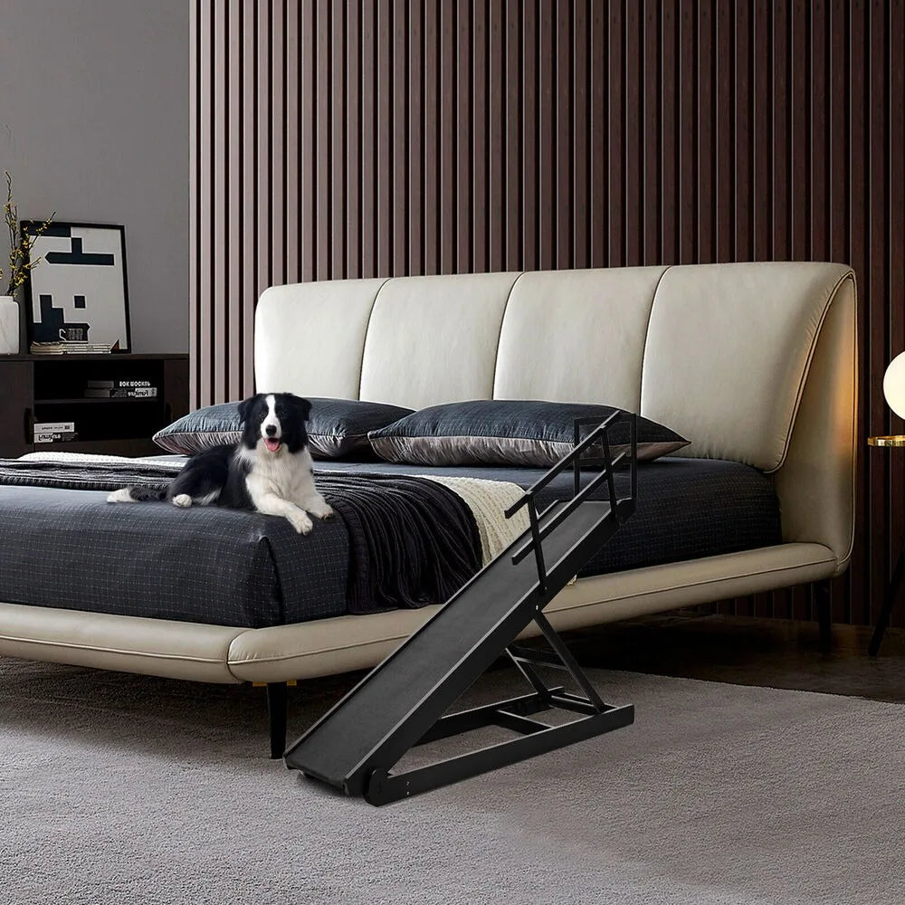 Folding Dog Ramp for Easy Access to Beds and Cars - Safety First Gear 25