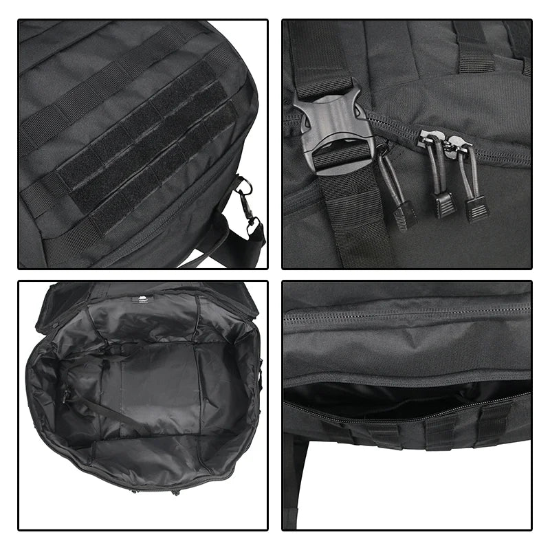 QCN Molle Tactical Travel Duffle Bag Gym Camping