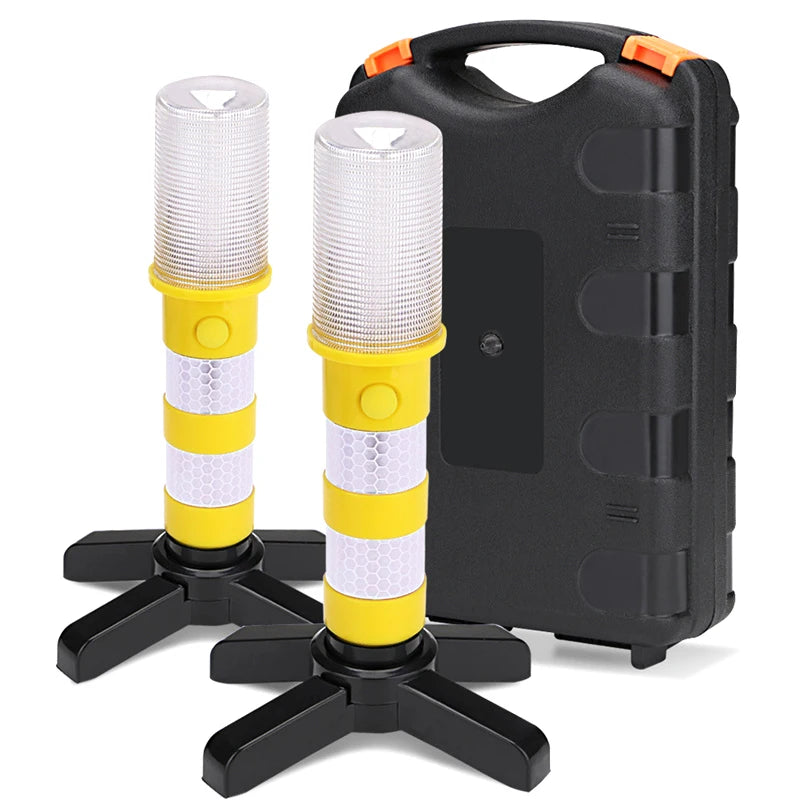 Hign-concerned LED Magnetic Flashlight Emergency Flares - Safety First Gear 25