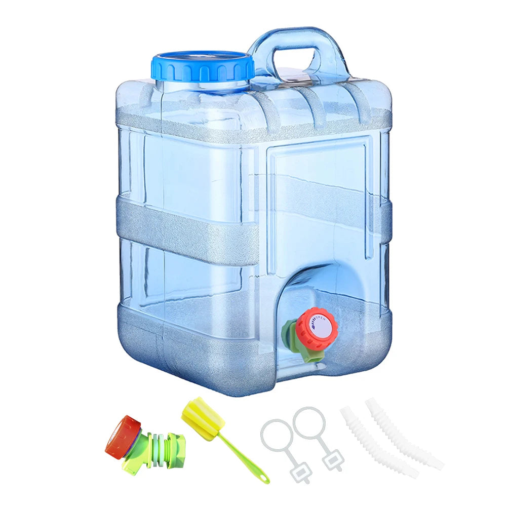 APWIKOGER Camping Water Container With Detachable Faucet - Safety First Gear 25