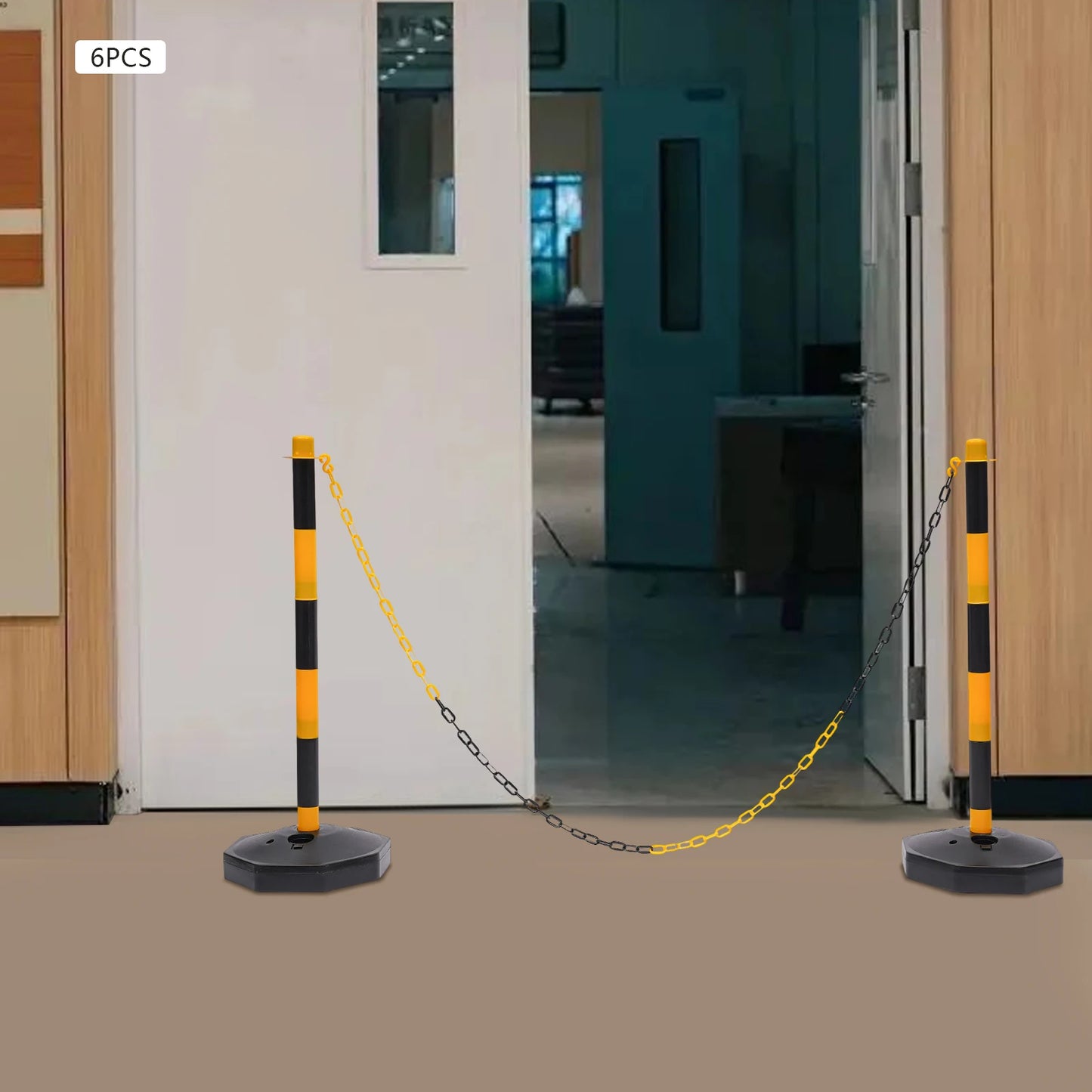 Hign-concerned Traffic Cones With Adjustable Parking Poles - Safety First Gear 25