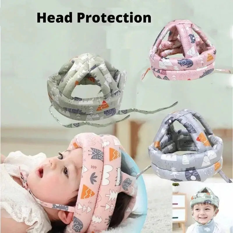 Baby Safety Helmet Learn To Walk Anti Fall Head Protection - Safety First Gear 25