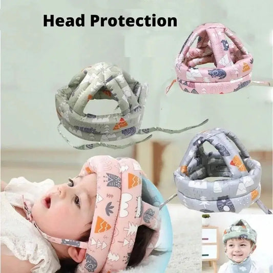 Baby Safety Helmet Learn To Walk Anti Fall Head Protection - Safety First Gear 25