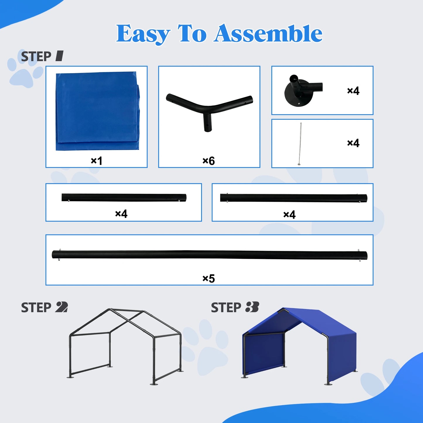 Dog Shade Shelter Outdoor Tent for Comfortable Pet Protection - Safety First Gear 25