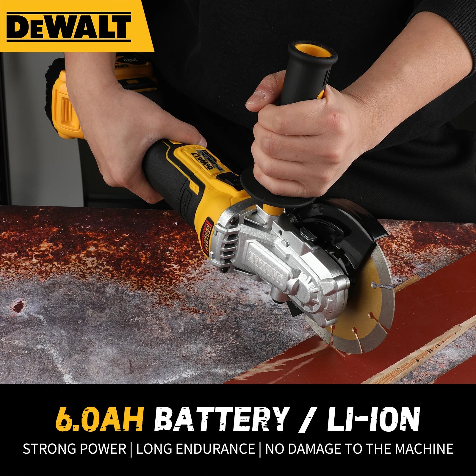 DEWALT DCG405FN 18V Max XR Brushless Cordless Angle Grinder - Safety First Gear 25