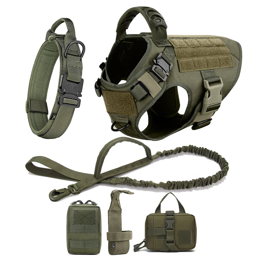 Durable Dog Harness and Leash Set for Training and Walking - Safety First Gear 25