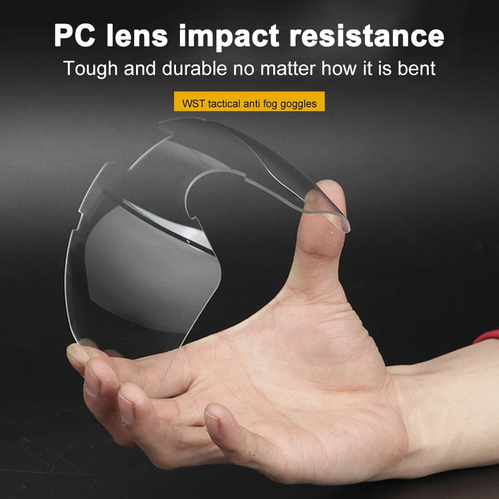 Hign Concerned Airsoft Protective Goggles With Micro Fan - Safety First Gear 25