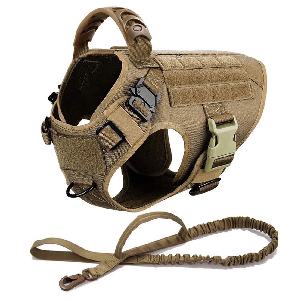 Durable Dog Harness and Leash Set for Training and Walking - Safety First Gear 25