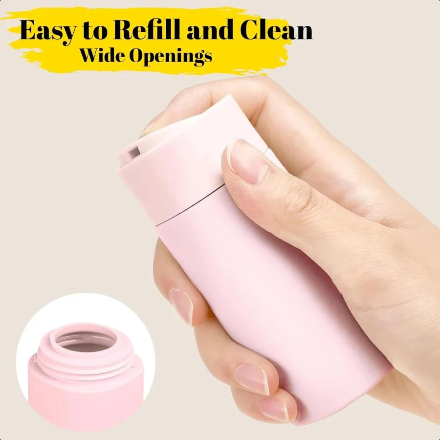Travel Cream Dispenser Bottles Set for Your Convenient Journey - Safety First Gear 25