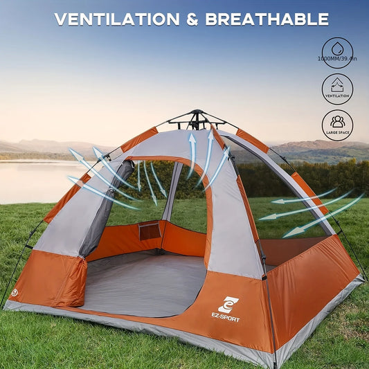 Unp Pop Up Camping Tent Instant Setup - Safety First Gear 25