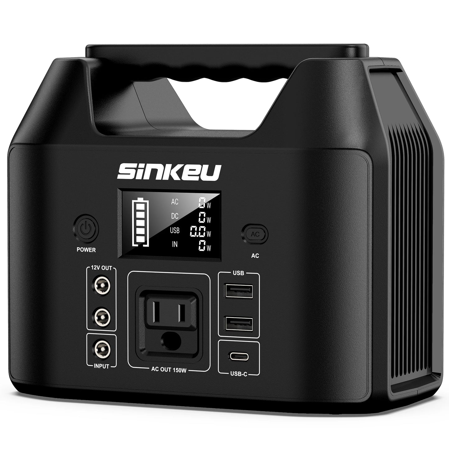 Portable Power Station Solar Generator for Camping and RV Use - Safety First Gear 25
