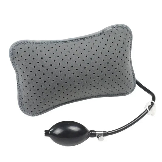Inflatable Lumbar Support Cushion Portable Neck Shoulder Posture Correct Massage Pillows Orthopedic Design For Back Pain Relief