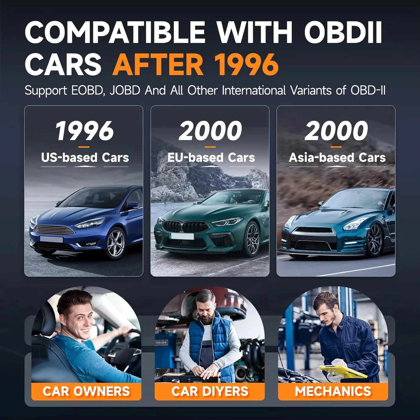 Foxwell NT201 OBD2 Diagnostic Tool Code Reader Professional - Safety First Gear 25