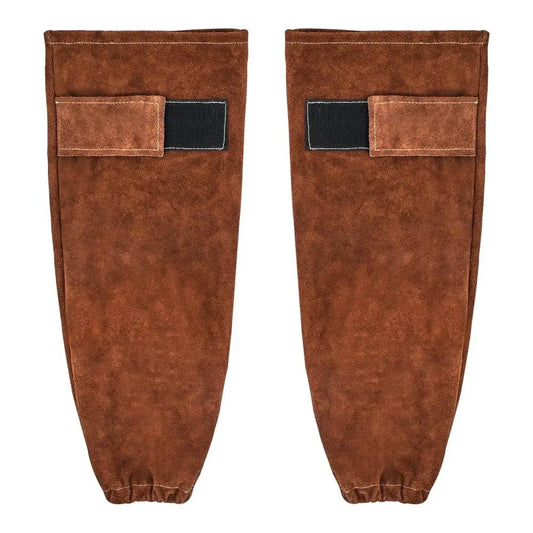 Hign Concerned Heavy Duty Cowhide Leather Welding Sleeves - Safety First Gear 25