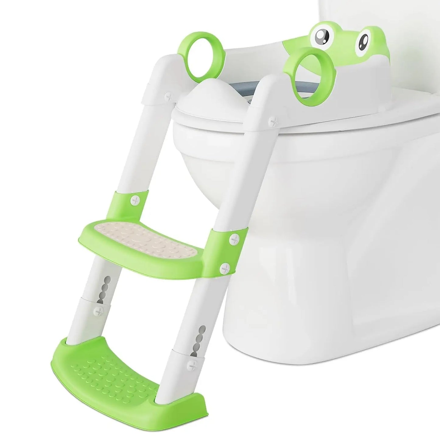 HiMISSG Potty Training Seat With Adjustable Step Stool - Safety First Gear 25