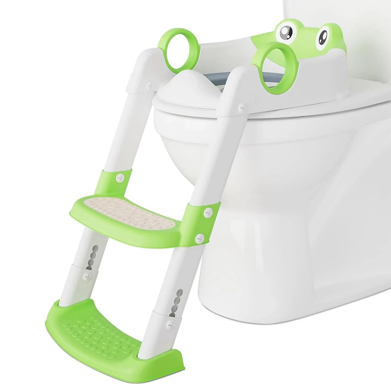 HiMISSG Potty Training Seat With Adjustable Step Stool - Safety First Gear 25