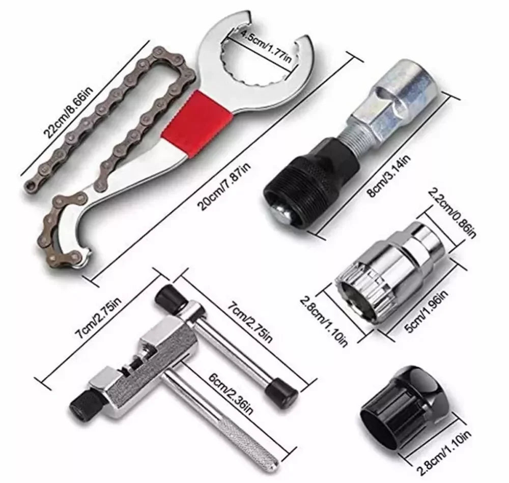 Hign-concerned Bike Repair Tool Kit Crank Chain Cutter - Safety First Gear 25