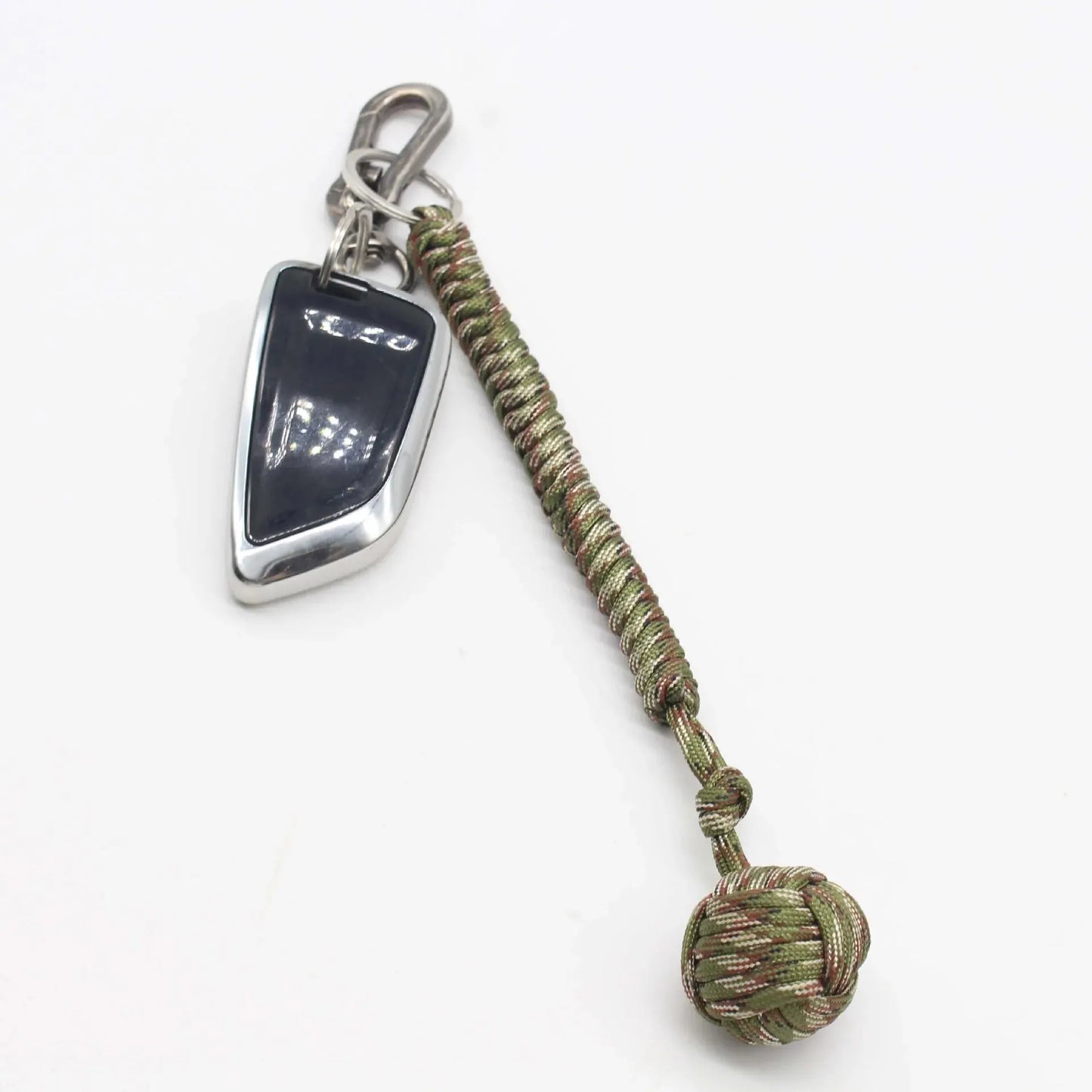 Monkey Fist Steel Ball Self Defense Lanyard Survival Key Chain - Safety First Gear 25
