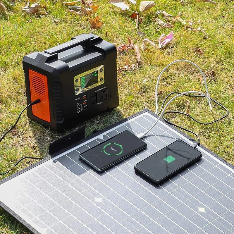 Portable Foldable Solar Panel Charger for Outdoor Adventures - Safety First Gear 25